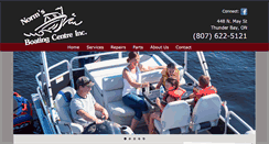 Desktop Screenshot of normsboatingcentre.com
